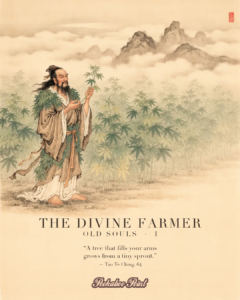 Old Souls Episode I The Divine Farmer - Shennong ink-wash